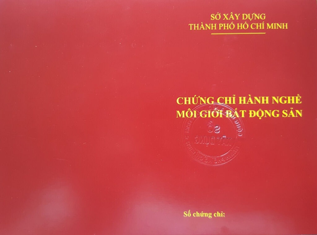 Giấy chứng chỉ hành nghề bất động sản có thời hạn bao lâu?